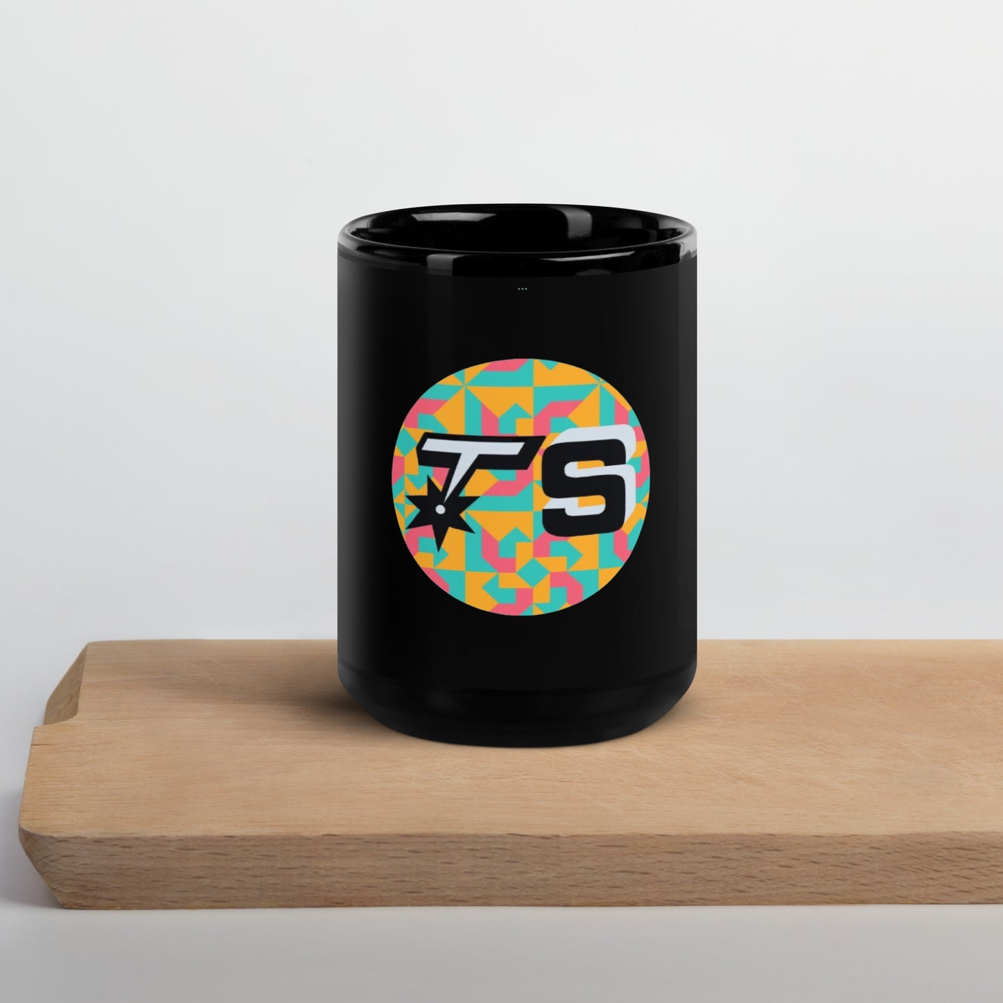 TSSpurs - Black Glossy Mug